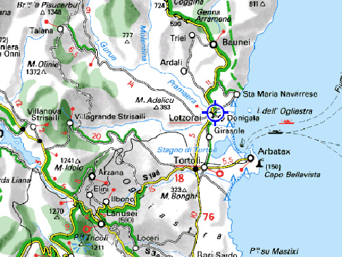 Foto harta Lotzorai